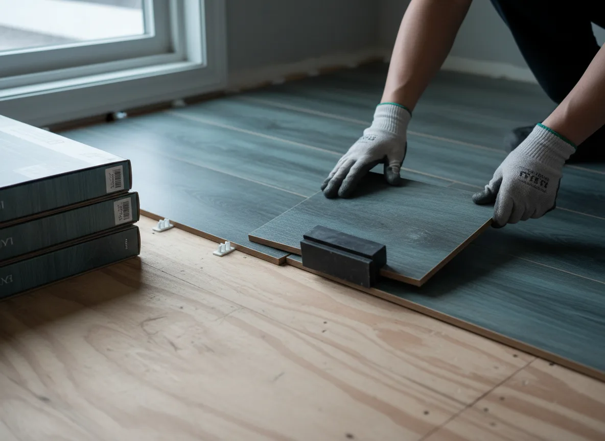 Luxury Vinyl Plank Installation company in Roxbury, KS